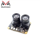 AR0130 AR0230 Doub Lens Kamera Modil USB 2.0 1080 P High Precision Stereo Vizyon pou rekonesans vizaj