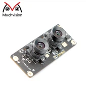 3MP USB 2.0 Stereo 3D Doub Lens Kamera Modil Omnivision OV4689 segondè - Precision senkronize D 'pou AI ak rekonesans vizaj